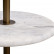 22-88338FL Торшер с мраморн.столиком плафон белый 38*h.150 см