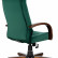 Кресло руководителя Бюрократ T-9928WALNUT, обивка: ткань, цвет: зеленый