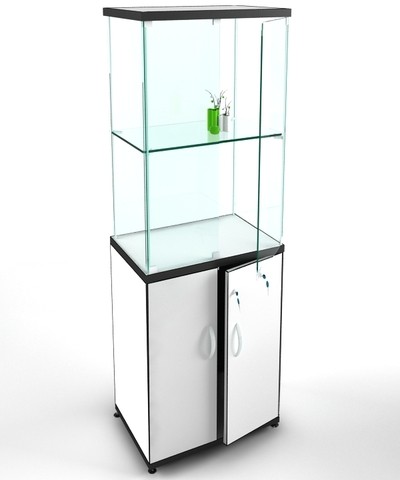 Шкаф-витрина стеклянная ВК-700-Ш