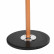 Вешалка-стойка BRABIX «CR-318», металл/мрамор, 1,8 м, на диске диаметром 36 см, 5 крючков+4 дополнительных, орех, 601743