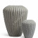 Кашпо TREEZ Effectory - Moho - Высокая дизайн-ваза - Белый песок 41.33-18-23-109-BE-37