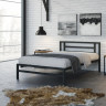 Односпальная кровать Титан 120 Серый