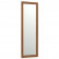 Зеркало 120Б орех Т2, ШхВ 40х120 см., зеркала для офиса, прихожих и ванных комнат, горизонтальное или вертикальное крепление