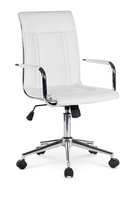 Кресло компьютерное HALMAR PORTO 2 (экокожа - белый)