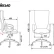 Кресло офисное / IQ / (white+black) белый пластик / черная ткань