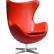 Кресло EGG CHAIR красный