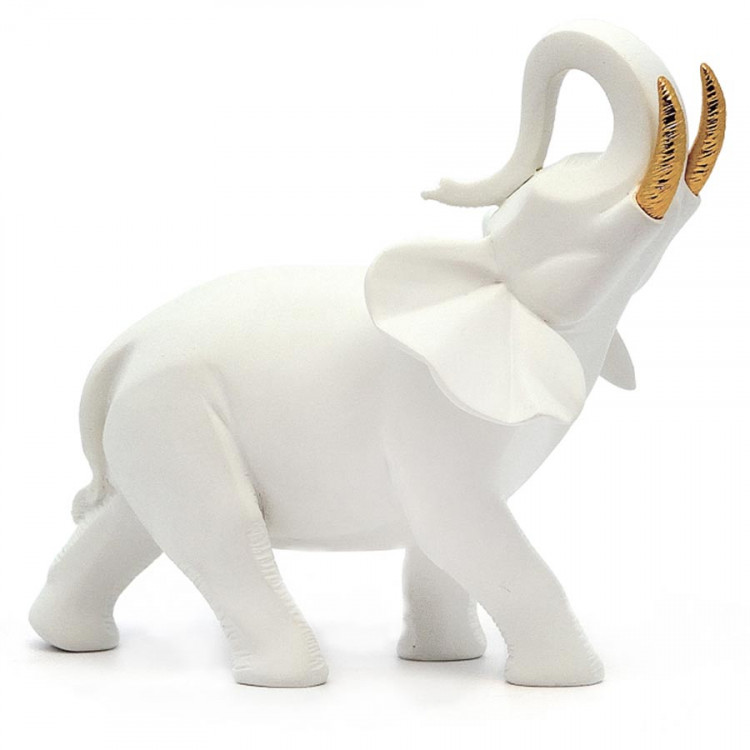 Статуэтка  733010 "Белый слон (золотые бивни)"
