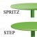 Стол пластиковый обеденный Nardi Step + Step Mini