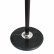 Вешалка-стойка BRABIX «CR-848» на мраморном диске, металл, 4+3 крючка, цвет коричневый, 606435