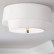 Белый потолочный светильник “Вирджил”