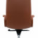 Кресло Cactus CS-LBR-CARACAS, обивка: кожа, цвет: коричневый