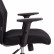 Кресло PRACTIC PLT ткань/кож/зам, черный, TW-11 / W-11 / 36-6