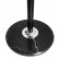 Вешалка-стойка BRABIX «CR-8342» на мраморном диске, металл, 5+4 крючка, цвет черный, 606439