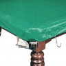 Покрывало для стола 9 ф (влагостойкое, зеленое, резинки на лузах)