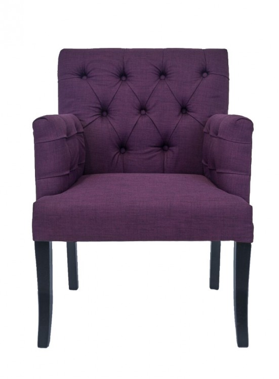 Низкие кресла для дома Zander purple