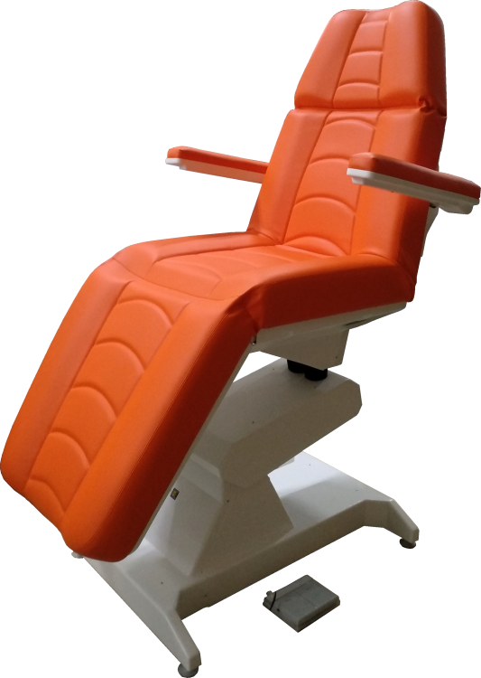 Косметологическое кресло "Ондеви-1" с откидными подлокотниками