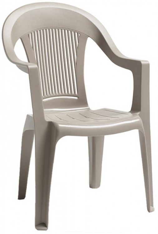 Кресло пластиковое SCAB GIARDINO Elegant Scratchproof Monobloc