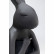 Лампа настольная Rabbit, коллекция "Кролик" 23*68*26, Полирезин, Лен, Сталь, Черный