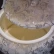 Пуфик отделка кремовый полуматовый лак (Cipria), ткань cat. C GC.ST.MV.150