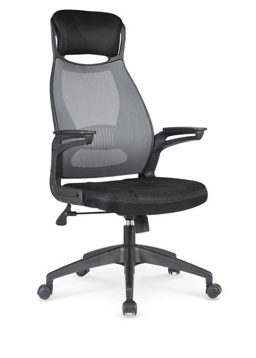 Кресло компьютерное HALMAR SOLARIS (мембранная ткань - черно-серый)