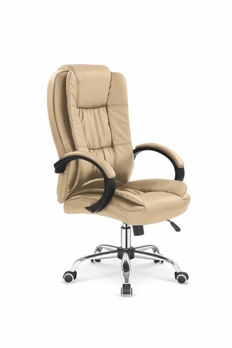 Кресло для кабинета HALMAR RELAX (бежевый)