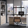 Стандартный набор офисной мебели «Успех-2» ГН-184.000 Дуб Сонома, Белый
