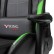 Кресло игровое Zombie VIKING 5 AERO черный/салатовый искусственная кожа с подголов. крестовина пластик