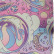 Кресло детское Бюрократ Burokids 1 W, обивка: ткань, цвет: мультиколор, рисунок розовая луна