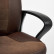 Кресло INTER кож/зам/флок/ткань, коричневый, 36-36/6/TW-24