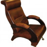 Кресло для отдыха, мод.9-Д (Antik Крокодил/Венге) Коричневый