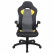 Кресло компьютерное BRABIX «Skill GM-005», откидные подлокотники, экокожа, черное/желтое, 532494