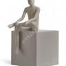 Скульптура TREEZ Effectory - Philosopher's Stone - Уверенность - Белый песок 53.330-01-23-901-BE