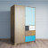 Шкаф "Aquarelle" двухстворчатый с ящиками арт RE-45