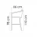 Барный стул Villa отделка искусственный ротанг, ткань подушек лен цвета шампань SL.BST.SK.319  SL.BST.SK.319