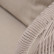 Лаунж-зона "Милан" 4-местная плетеная из роупа (веревки), каркас алюминиевый светло-серый, роуп бирюзовый