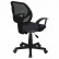 Кресло компактное BRABIX «Flip MG-305», ткань TW, серое/черное, 531951