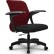 Компьютерное кресло Метта SU-M-4/подл.160/осн.005 бордовый, сетка/ткань