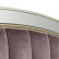 KFE007-69 Кровать с зерк.вставками велюр роз-серый 211*189*158см