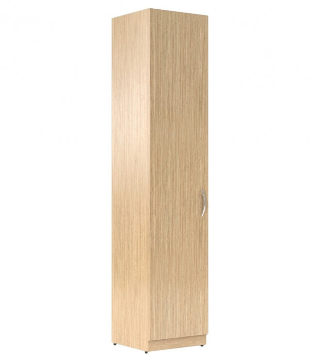 Шкаф колонка с глухой дверью SR-5U.1(L) Легно светлый 386х375х1815 SIMPLE