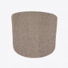 Подушка к стулу Лугано без подлокотников бежево-коричневая ткань