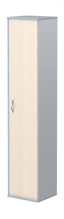 Шкаф колонка с глухой дверью СУ-1.9(R) Клен/Металлик 406*365*1975 IMAGO