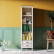 Узкий стеллаж "Odri" с ящиками в стиле Прованс арт od2130L