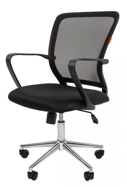Офисное кресло Chairman    698   Россия     TW-01  черный хром new