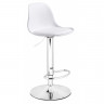 Барный стул Мебель Китая Soft white / chrome