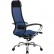 Кресло для руководителя Метта B 1m 12/K131 (Комплект 12) синий, сетка, крестовина хром