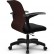 Компьютерное кресло Метта SU-M-4/подл.160/осн.005 коричневый, сетка/ткань
