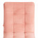 Кресло ZERO флок , розовый, 137