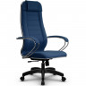 Кресло для руководителя Метта B 1m 32P/K127 (Комплект 29) Pilot синий, ткань Bahama, крестовина пластик