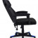 Кресло игровое Оклик 111G, обивка: сетка/ткань, цвет: черный/синий/черный (1873068)