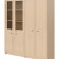 Шкаф высокий 2-х секционный гардероб с комбинированным RHC 180.6 Дуб Девон RAUT